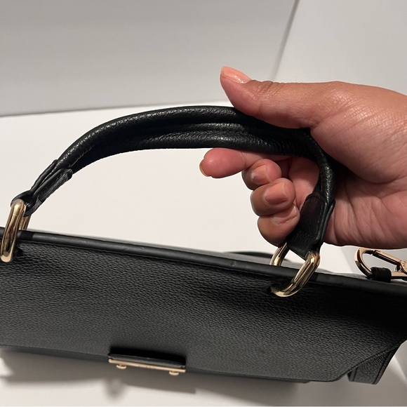 FURLA Julia top handle satchel black leather - Picture 6 of 16